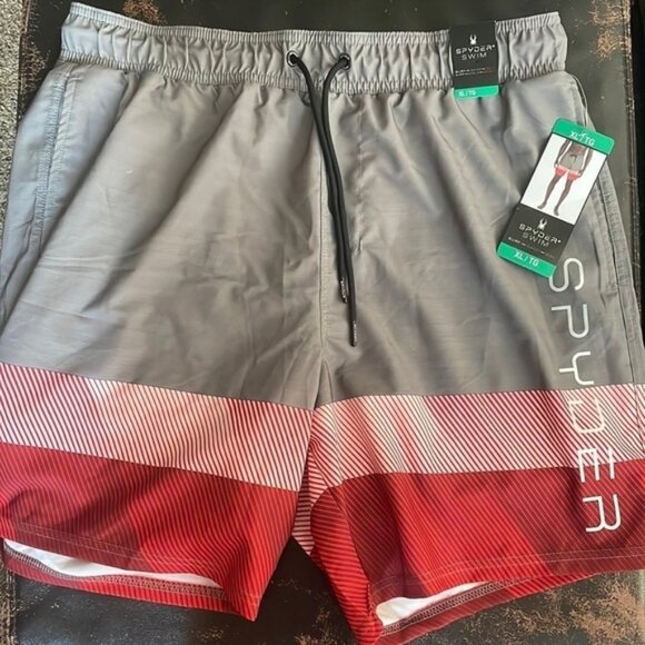 SPYDER Men’s Swim Trunks Size XL New - Picture 2 of 7